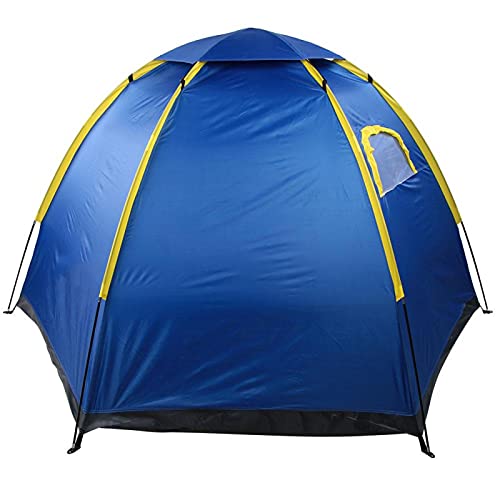 Camping Zelt Kuppelzelt Baldachin 3-4 Personen Family Privacy Zelt mit Mesh-Fenster Tragetasche für Camping Wandern Beach Travling von Alomejor