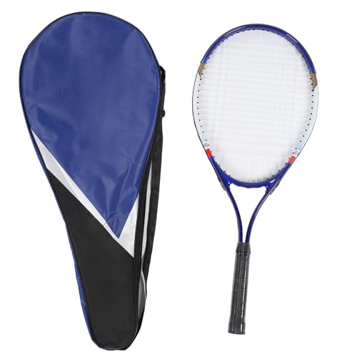 Erwachsene Teenager Freizeit-Tennisschläger Aluminiumlegierung Nylonrahmen für Anfänger Sportbegeisterte Nylon-Freizeit-Tennisschläger (Blue) von Alomejor