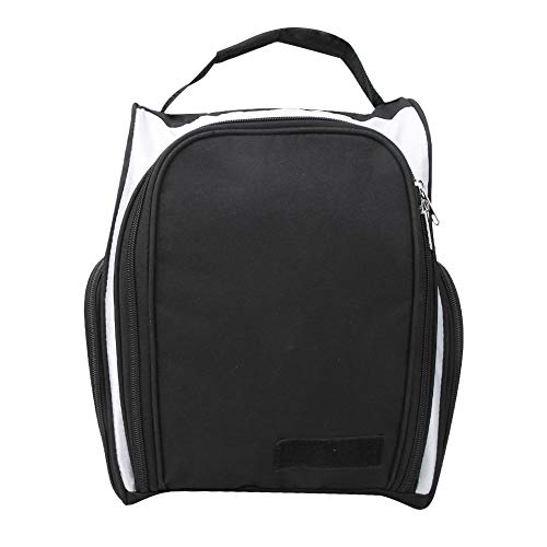 Golf-Schuhtasche Tragbare Wasser- und Kratzfeste Sportschuh-Tasche aus Nylon für Sport-Golf-Tennis und anderes Zubehör von Alomejor