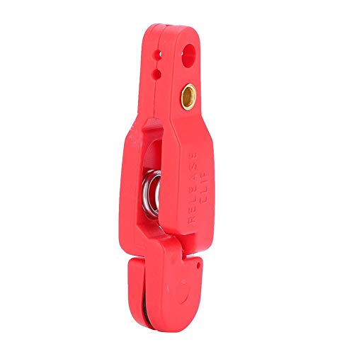 Snap Release Clip Ausleger Downrigger Power Grip als Planer Board Kite Downrigger oder Ausleger Release(Rot) von Alomejor