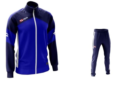 alpas Trainingsanzug in 5 Farben lieferbar- Kinder/Erwachsene Größen lieferbar - Modell Dynamic, Größe: 116, Farbe: blau/Marine/w alpas Trainingsanzug in 5 Farben lieferbar- Kinder/Erwachsene Größen lieferbar - Modell Dynamic, Größe: 116, Farbe: blau/Marine/w von alpas