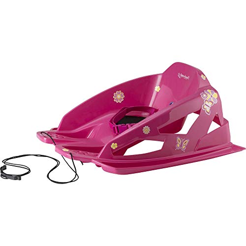 AlpenGaudi Kinder Rodel Schlitten, Rosa, Einheitsgröße EU AlpenGaudi Kinder Rodel Schlitten, Rosa, Einheitsgröße EU von AlpenGaudi