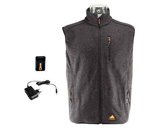 Alpenheat Unisex Alpenheat varmevest brandydelse Heizweste, Schwarz Melange, XXL EU Alpenheat Unisex Alpenheat varmevest brandydelse Heizweste, Schwarz Melange, XXL EU von Alpenheat
