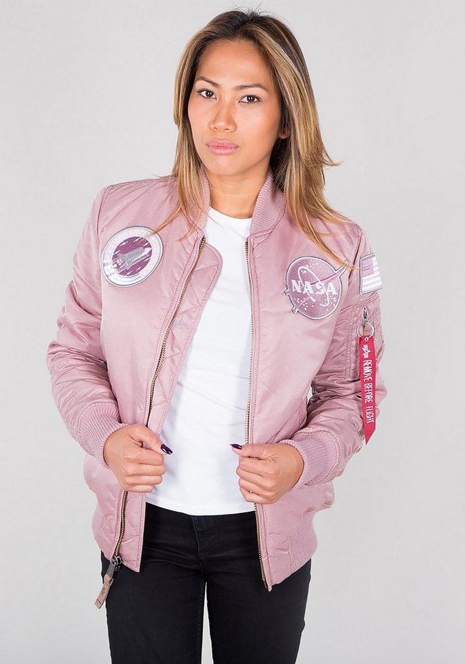 Alpha Industries Bomberjacke ALPHA INDUSTRIES Women - Bomber Jackets MA-1 VF NASA Wmn von Alpha Industries