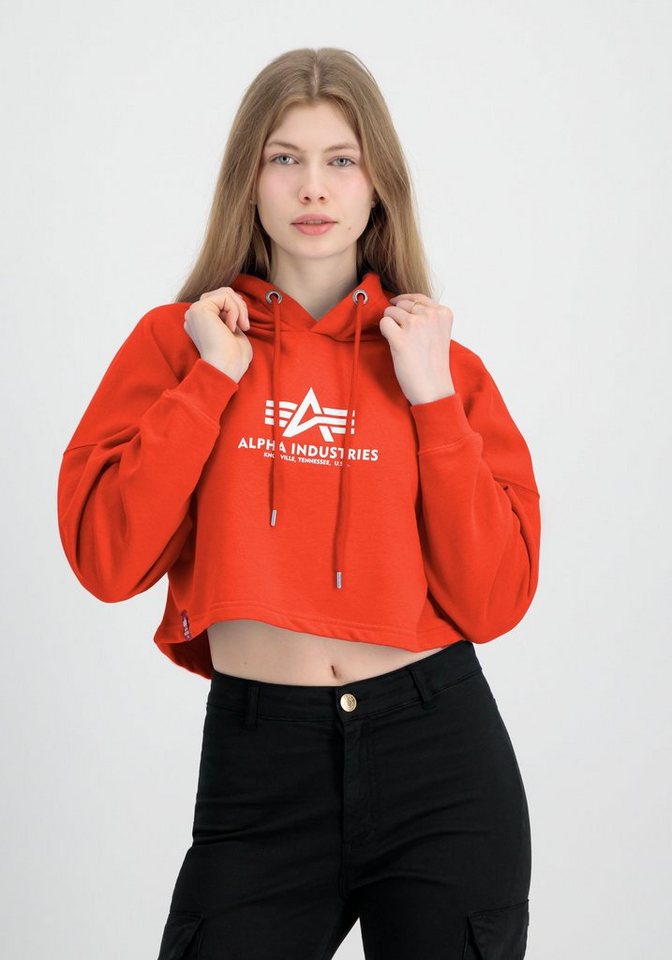 Alpha Industries Hoodie ALPHA INDUSTRIES Women - Hoodies Basic Hoody COS Wmn von Alpha Industries