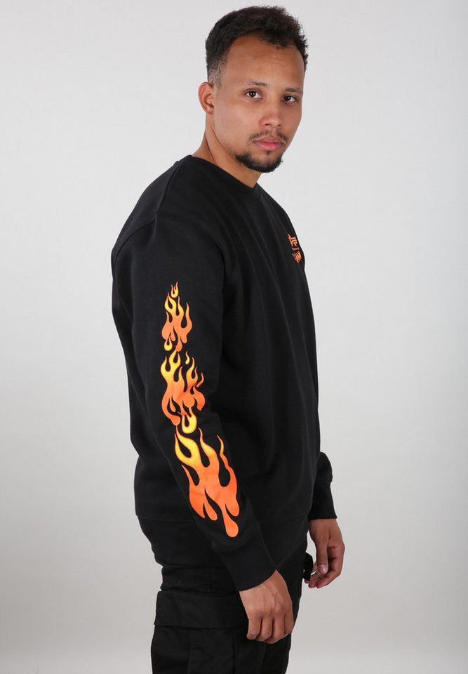 Alpha Industries Sweater Alpha Industries Men - Sweatshirts Flame Sweater von Alpha Industries