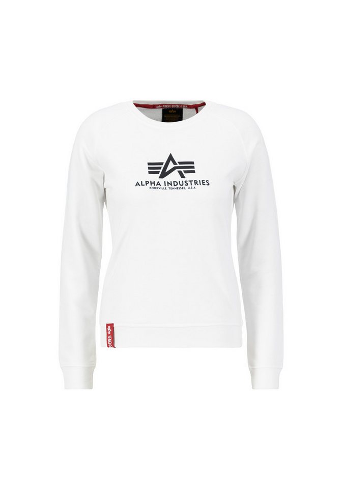 Alpha Industries Sweater Alpha Industries Women - Sweatshirts New Basic Sweater Wmn von Alpha Industries