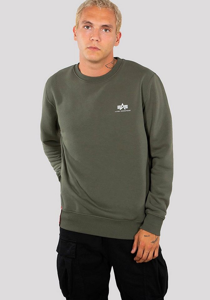 Alpha Industries Sweatshirt Basic Sweater small Logo Alpha Industries Sweatshirt Basic Sweater small Logo von Alpha Industries