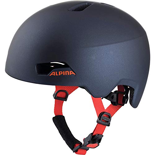 Alpina+TipTop Fahrradhelm Hackney Gr. 47-51 + SCHLAUCHFLICKEN Indigo von Alpina+TipTop