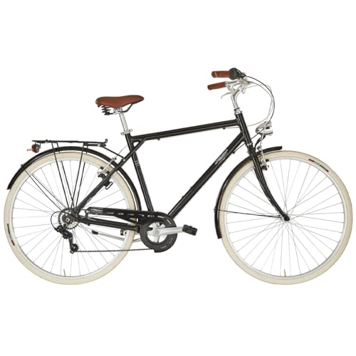 Alpina Bike Bonneville Trekkingrad 6 V für Herren, schwarz, 28 Zoll von ALPINA