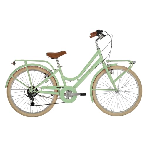 Alpina Bike Jungen Milly Mädchen Fahrrad Mint grün 24, Minzgrün von Alpina Bike