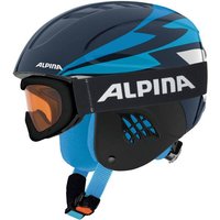 ALPINA Kinder Skihelm "Carat" mit Skibrille "Ruby S SH" Set ALPINA Kinder Skihelm "Carat" mit Skibrille "Ruby S SH" Set von Alpina