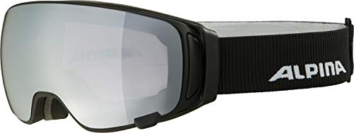 ALPINA Unisex - Erwachsene, DOUBLE JACK MAG Q Skibrille, black-matt, One Size ALPINA Unisex - Erwachsene, DOUBLE JACK MAG Q Skibrille, black-matt, One Size von ALPINA