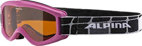 ALPINA CARVY 2.0 - Beschlagfreie, Extrem Robuste & Bruchsichere Skibrille Mit 100% UV-Schutz Für Kinder, rose matt, One Size ALPINA CARVY 2.0 - Beschlagfreie, Extrem Robuste & Bruchsichere Skibrille Mit 100% UV-Schutz Für Kinder, rose matt, One Size von ALPINA