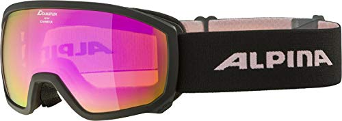 ALPINA SCARABEO JR. Q-LITE - Verspiegelte, Kontrastverstärkende OTG Skibrille Mit 100% UV-Schutz Für Kinder, black-rose, One Size ALPINA SCARABEO JR. Q-LITE - Verspiegelte, Kontrastverstärkende OTG Skibrille Mit 100% UV-Schutz Für Kinder, black-rose, One Size von ALPINA