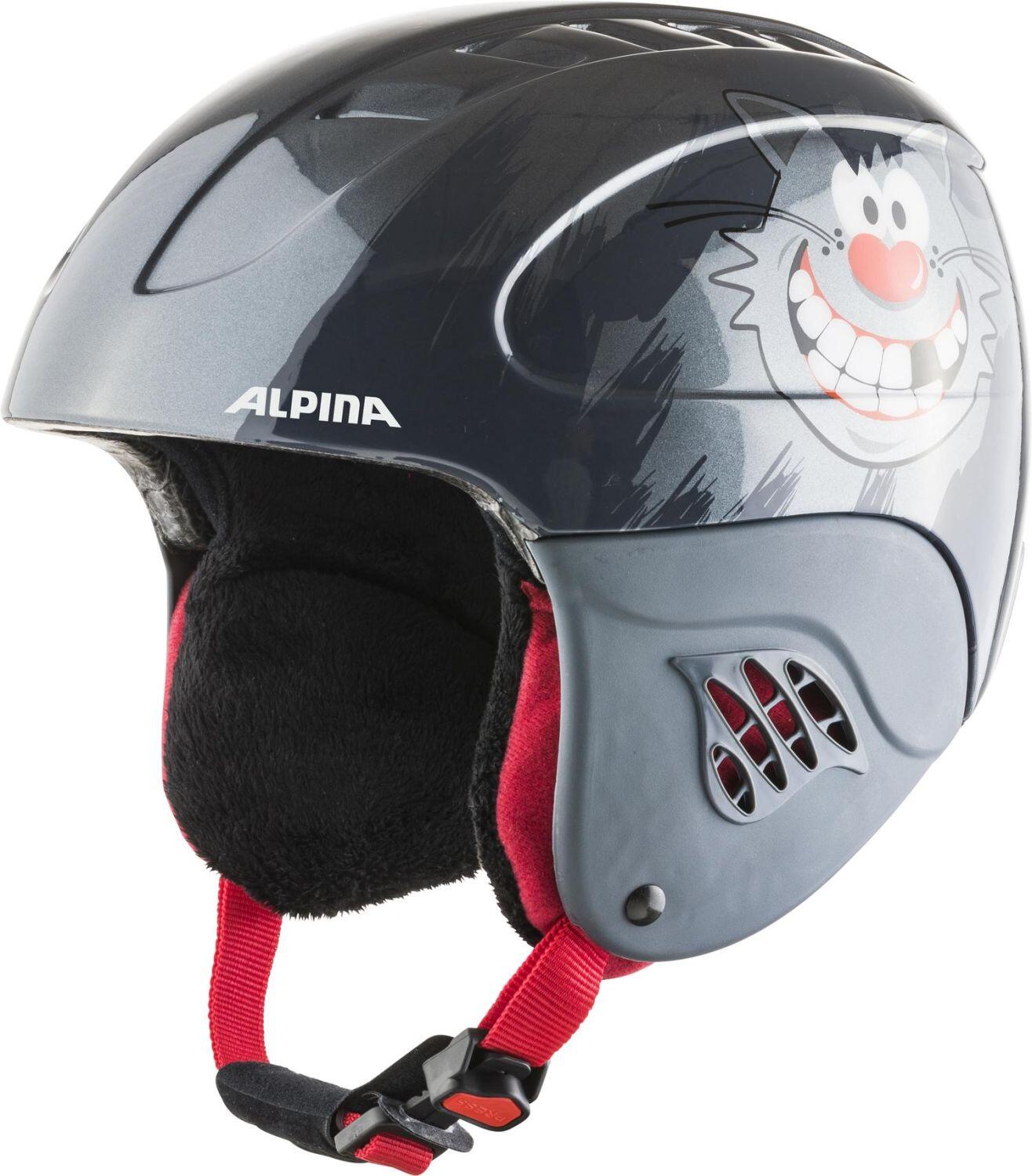 Alpina Carat Kinder Skihelm (48-52 cm, 63 naughty deco) von Alpina