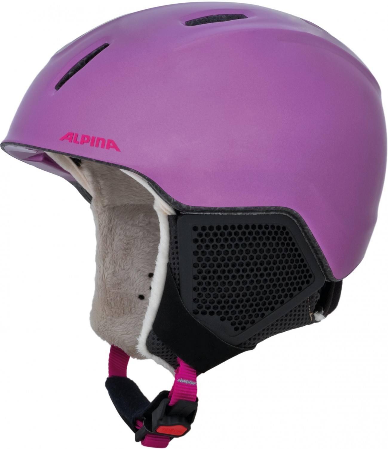 Alpina Carat LX Kinderskihelm (54-58 cm, 53 berry) von Alpina