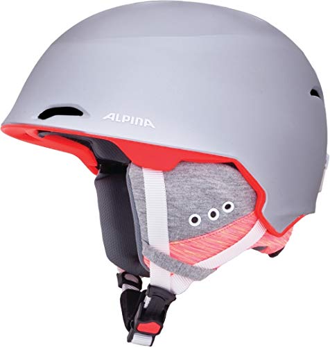 ALPINA MAROI - Sicherer, Bruchfester & Individuell Anpassbarer Skihelm Mit waschbarem Innenfutter Für Erwachsene, silver-flamingo matt, 53-57 cm ALPINA MAROI - Sicherer, Bruchfester & Individuell Anpassbarer Skihelm Mit waschbarem Innenfutter Für Erwachsene, silver-flamingo matt, 53-57 cm von ALPINA