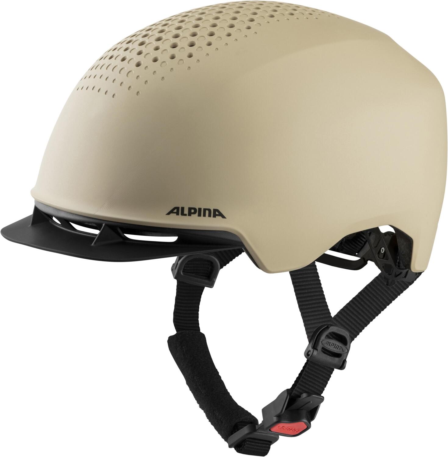 Alpina Idol Fahrradhelm (52-56 cm, 91 mojave/sand matt) von Alpina