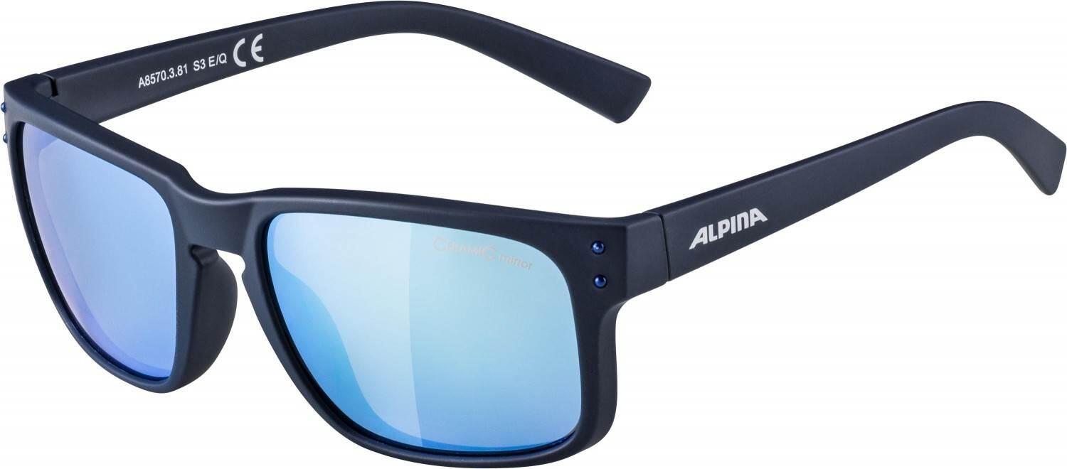 Alpina Kosmic Sonnenbrille (381 nightblue matt, Ceramic, Scheibe: blue mirror (S3)) von Alpina