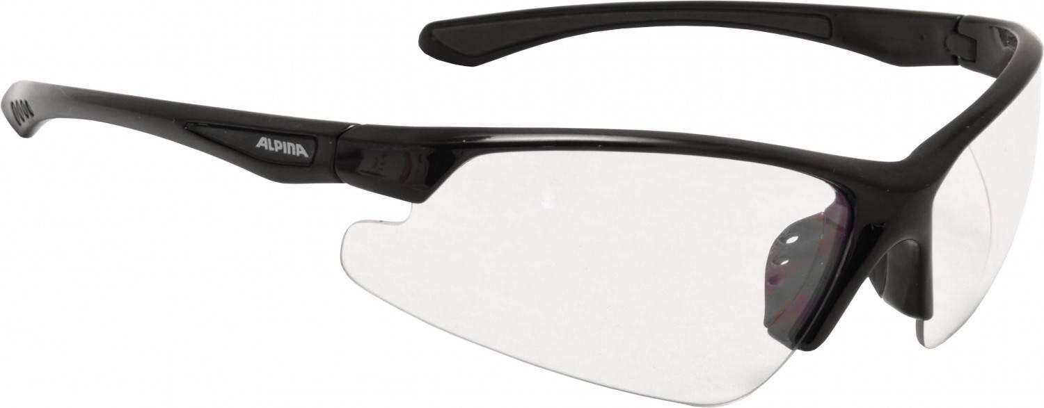 Alpina Levity Sportbrille (431 black, Scheibe: clear) von Alpina