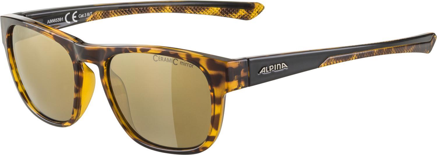 Alpina Lino II Sportbrille (391 havana, Scheibe: gold mirror (S3)) von Alpina
