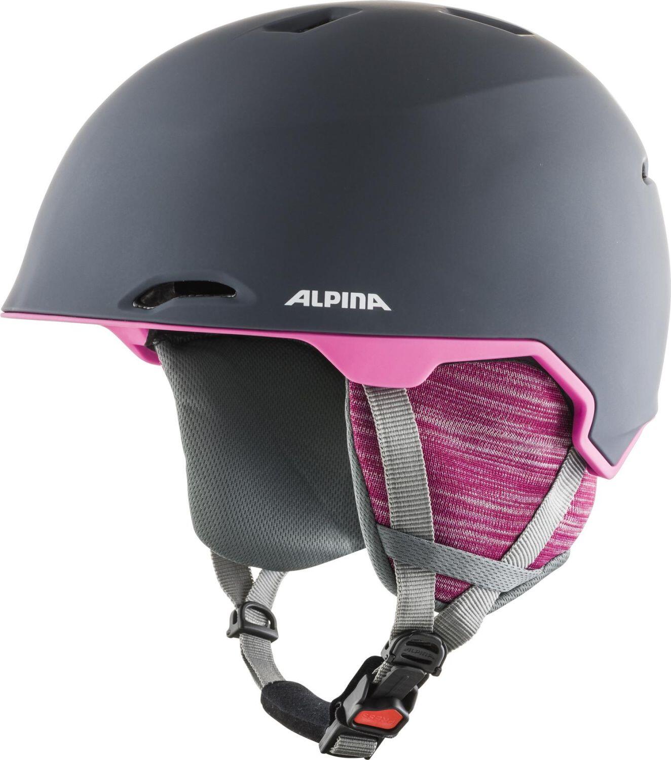 Alpina Maroi Freeride Skihelm (57-61 cm, 33 grey/pink matt) von Alpina