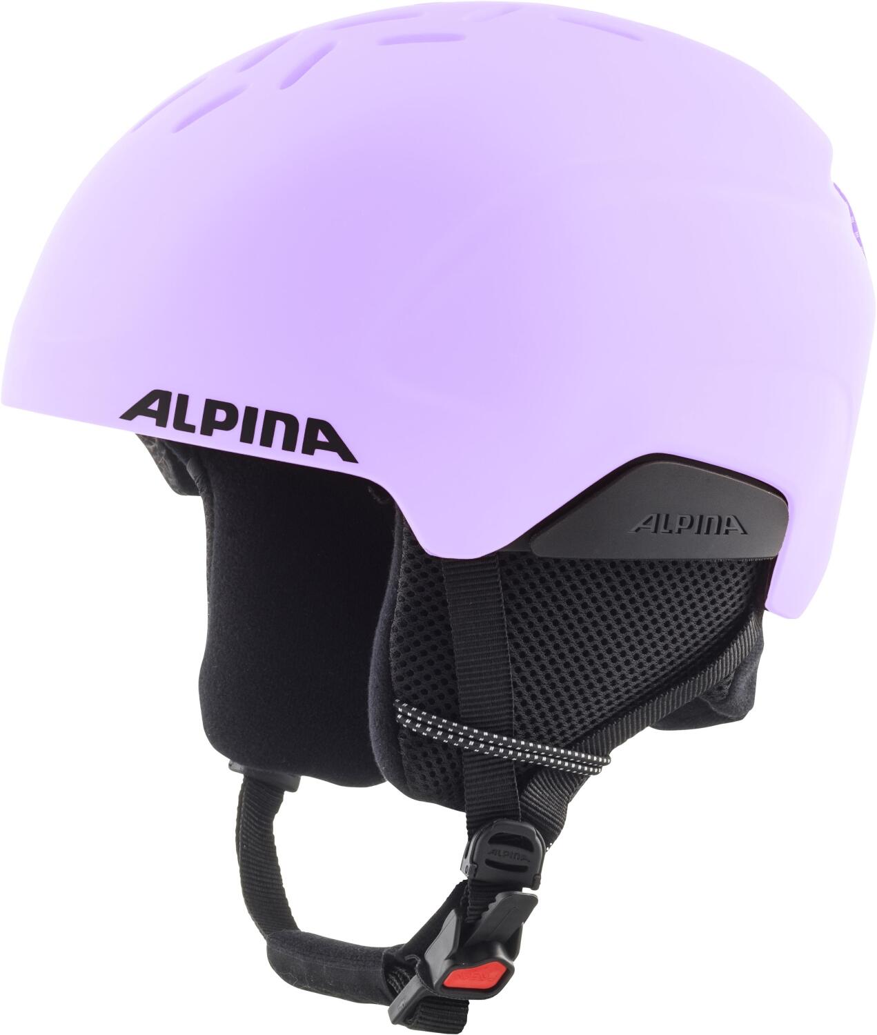 Alpina Pizi Kinder Skihelm (46-51 cm, 55 lilac matt) von Alpina