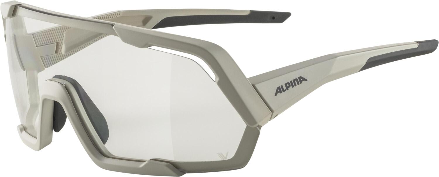 Alpina Rocket Varioflex Sportbrille (121 cool grey matt, Varioflex, Scheibe: clear (S0-3)) von Alpina