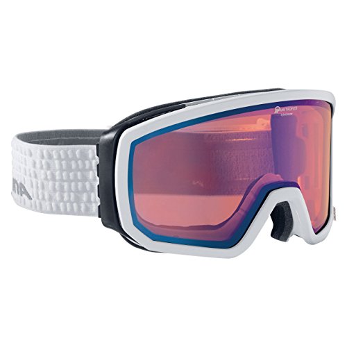 ALPINA Scarabeo Skibrille, White, One Size von ALPINA