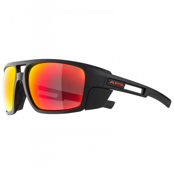 Alpina - Skywalsh CM+ Ceramic Mirror Cat 4 - Gletscherbrille bunt von Alpina