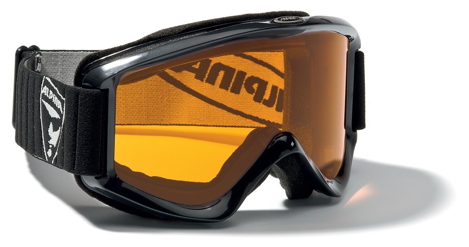 Alpina Smash 2.0 Doubleflex Skibrille (133 schwarz, Scheibe: DOUBLEFLEX HICON (S2)) von Alpina