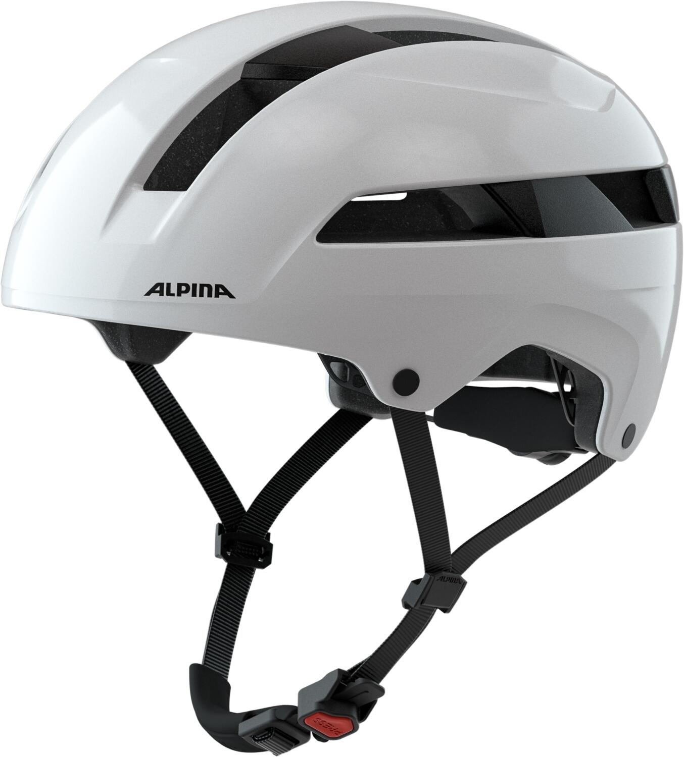 Alpina Soho City Fahrradhelm (55-59 cm, 11 white gloss) von Alpina