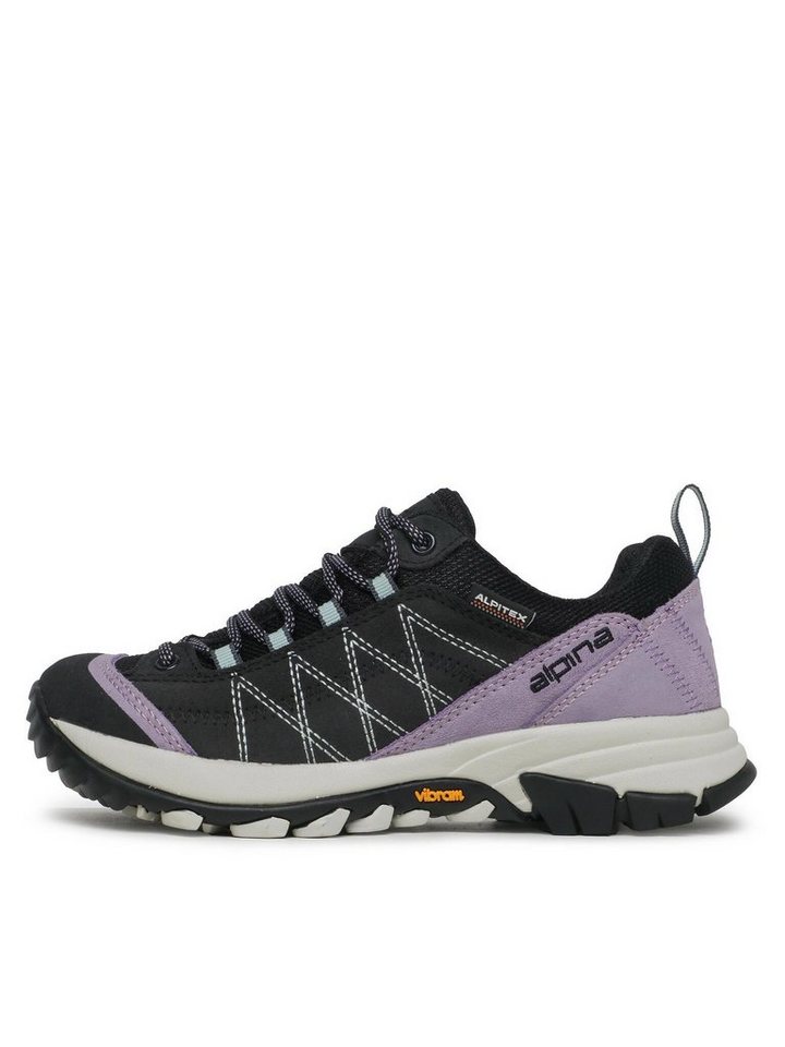 Alpina Trekkingschuhe Glacia 635J-2 Lavander/Black Trekkingschuh von Alpina