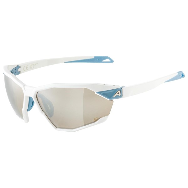 Alpina - Twist Six Q Mirror S3 - Fahrradbrille weiß Alpina - Twist Six Q Mirror S3 - Fahrradbrille weiß von Alpina
