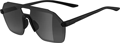 ALPINA BEAM I - Verspiegelte und Bruchsichere Sonnenbrille Mit 100% UV-Schutz Für Erwachsene, all black matt, One Size von ALPINA