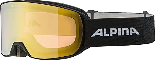 ALPINA Nakiska QV Skibrille – Hochwertige Schneebrille mit Quattroflex-Technologie für optimale Sicht, verspiegelte und beschlagfreie Scheibe, ideale Lichtverhältnisse – Selbsttönend, 100% UV-Schutz ALPINA Nakiska QV Skibrille – Hochwertige Schneebrille mit Quattroflex-Technologie für optimale Sicht, verspiegelte und beschlagfreie Scheibe, ideale Lichtverhältnisse – Selbsttönend, 100% UV-Schutz von ALPINA