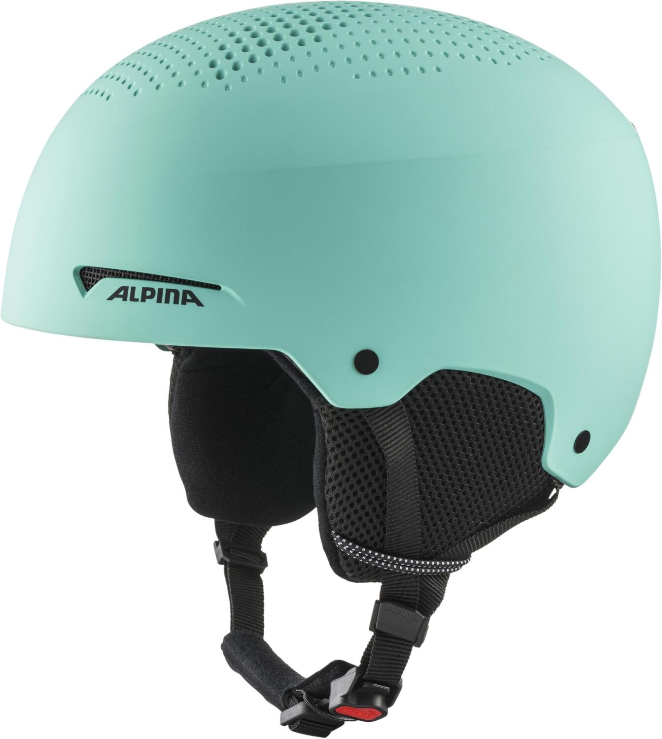 Alpina Zupo Kinder Skihelm (48-52 cm, 33 turquoise matt) von Alpina