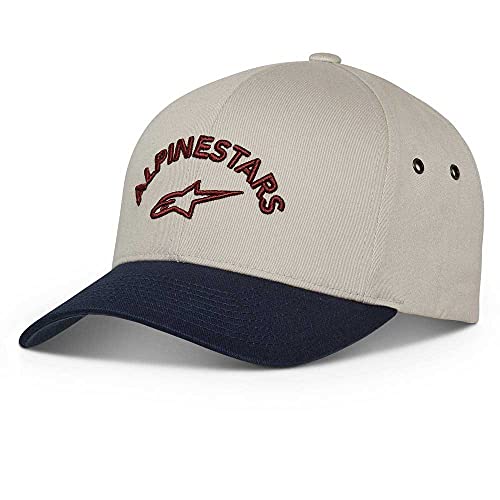 Alpinestars, Arced, Baseball Kappe, Natural/Marine, Os, Mann Alpinestars, Arced, Baseball Kappe, Natural/Marine, Os, Mann von Alpinestars