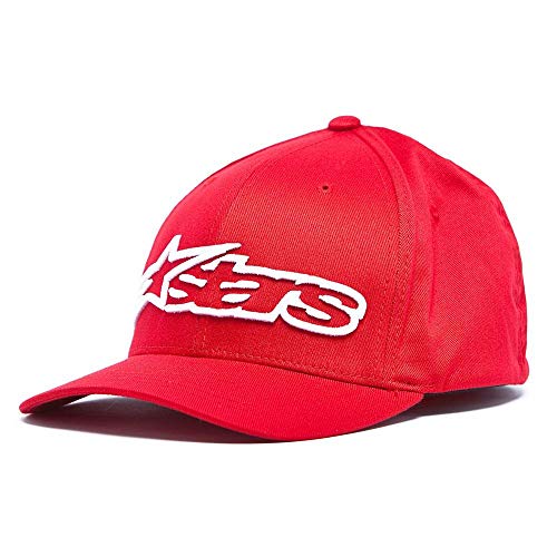 Alpinestars, Blaze Flexfit, Baseball Kappe, Rot-Weiss, 23X, Mann Alpinestars, Blaze Flexfit, Baseball Kappe, Rot-Weiss, 23X, Mann von Alpinestars
