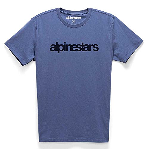 Alpinestars, Heritage Word Premium, T-Shirt, Blau, L, Mann Alpinestars, Heritage Word Premium, T-Shirt, Blau, L, Mann von Alpinestars