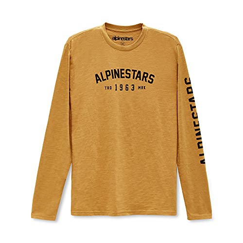 Alpinestars, Imperial Ls Tee, Kurzarm-Shirt, Senf, S, Mann Alpinestars, Imperial Ls Tee, Kurzarm-Shirt, Senf, S, Mann von Alpinestars