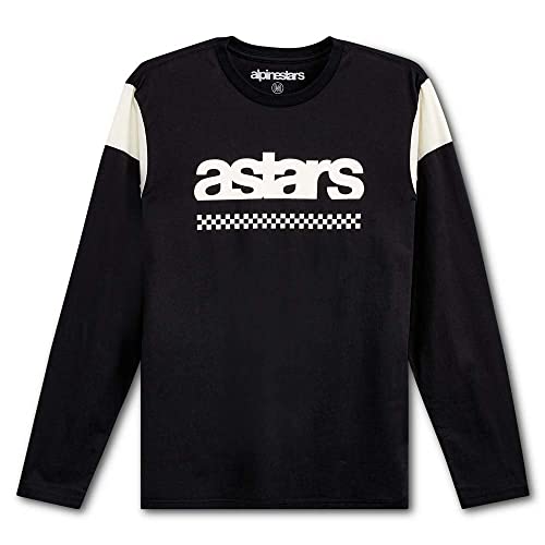 Alpinestars, Old School Ls Tee, Langärmliges T-Shirt, Schwarz, XXL, Mann Alpinestars, Old School Ls Tee, Langärmliges T-Shirt, Schwarz, XXL, Mann von Alpinestars
