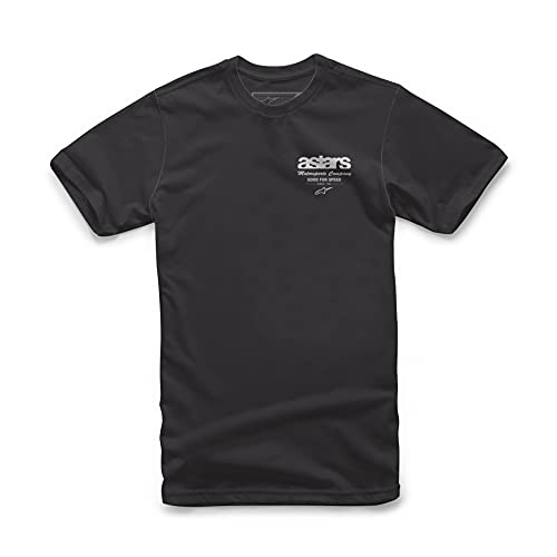 Alpinestars, Sign Up Tee, Kurzarm-Shirt, Schwarz, XXL, Mann von Alpinestars