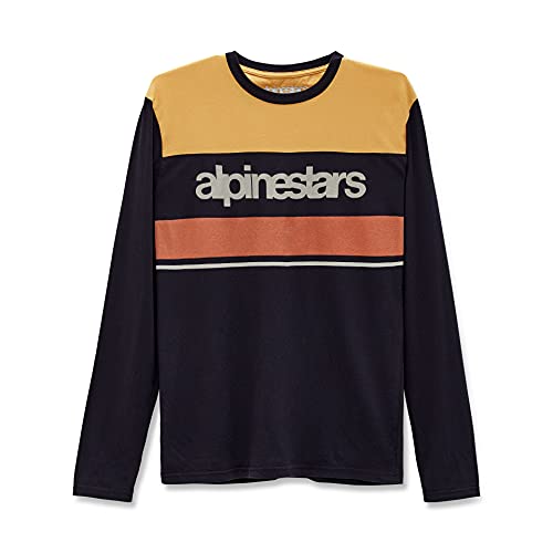 Alpinestars, Topper Ls Tee, Kurzarm-Shirt, Schwarz, XXL, Mann Alpinestars, Topper Ls Tee, Kurzarm-Shirt, Schwarz, XXL, Mann von Alpinestars