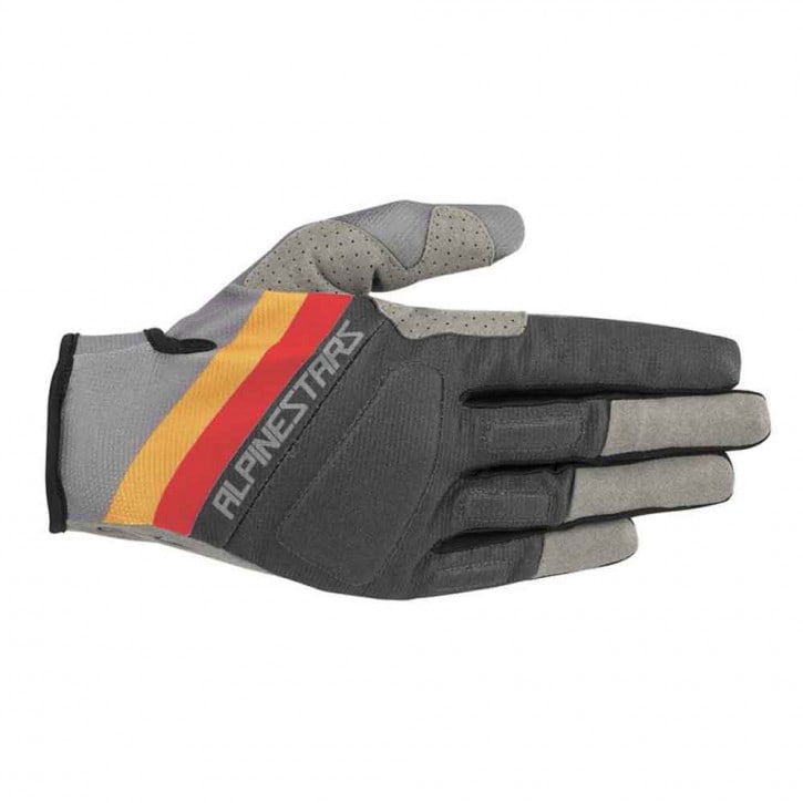 Alpinestars Aspen Pro Glove Mid Gray Ochre Red S von Alpinestars