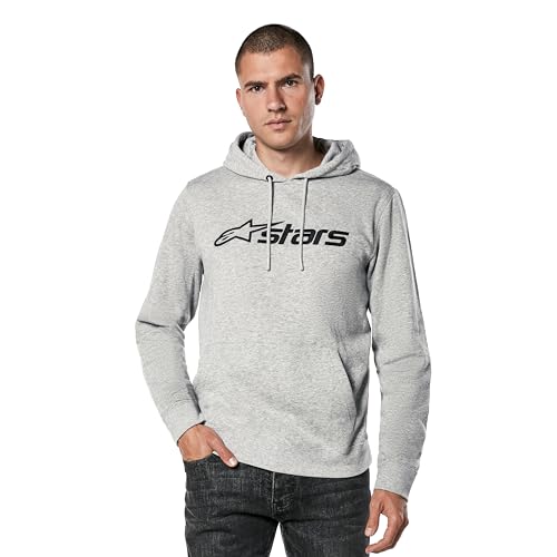 Alpinestars Blaze Hoodie V3 Kapuzenpullover für Herren Fleece Sweatshirt mit Kapuze Melangegrau/Schwarz M Alpinestars Blaze Hoodie V3 Kapuzenpullover für Herren Fleece Sweatshirt mit Kapuze Melangegrau/Schwarz M von Alpinestars