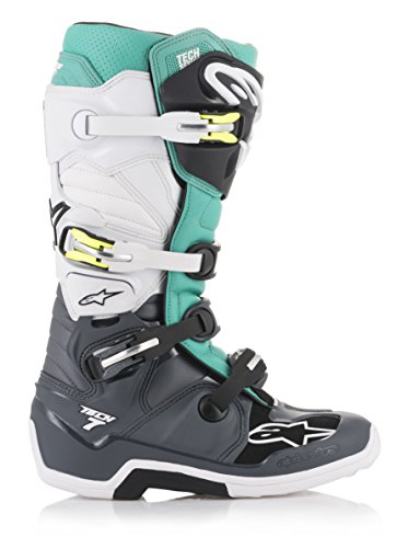 Alpinestars Damen 2012014-10-14 Tech 7 Stiefel, Schwarz, Größe 42, Multi, one_Size von Alpinestars