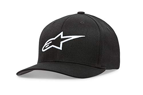 Alpinestars Damen Baseball Kappe Frauen Ageless Hat, Schwarz-Weiss, OS, 1W38-81100 von Alpinestars