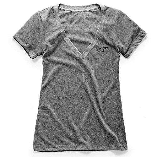 Alpinestars Damen T-Shirt Frauen Ageless Vneck Tee, Grey Heather, L, 1W38-73000 Alpinestars Damen T-Shirt Frauen Ageless Vneck Tee, Grey Heather, L, 1W38-73000 von Alpinestars